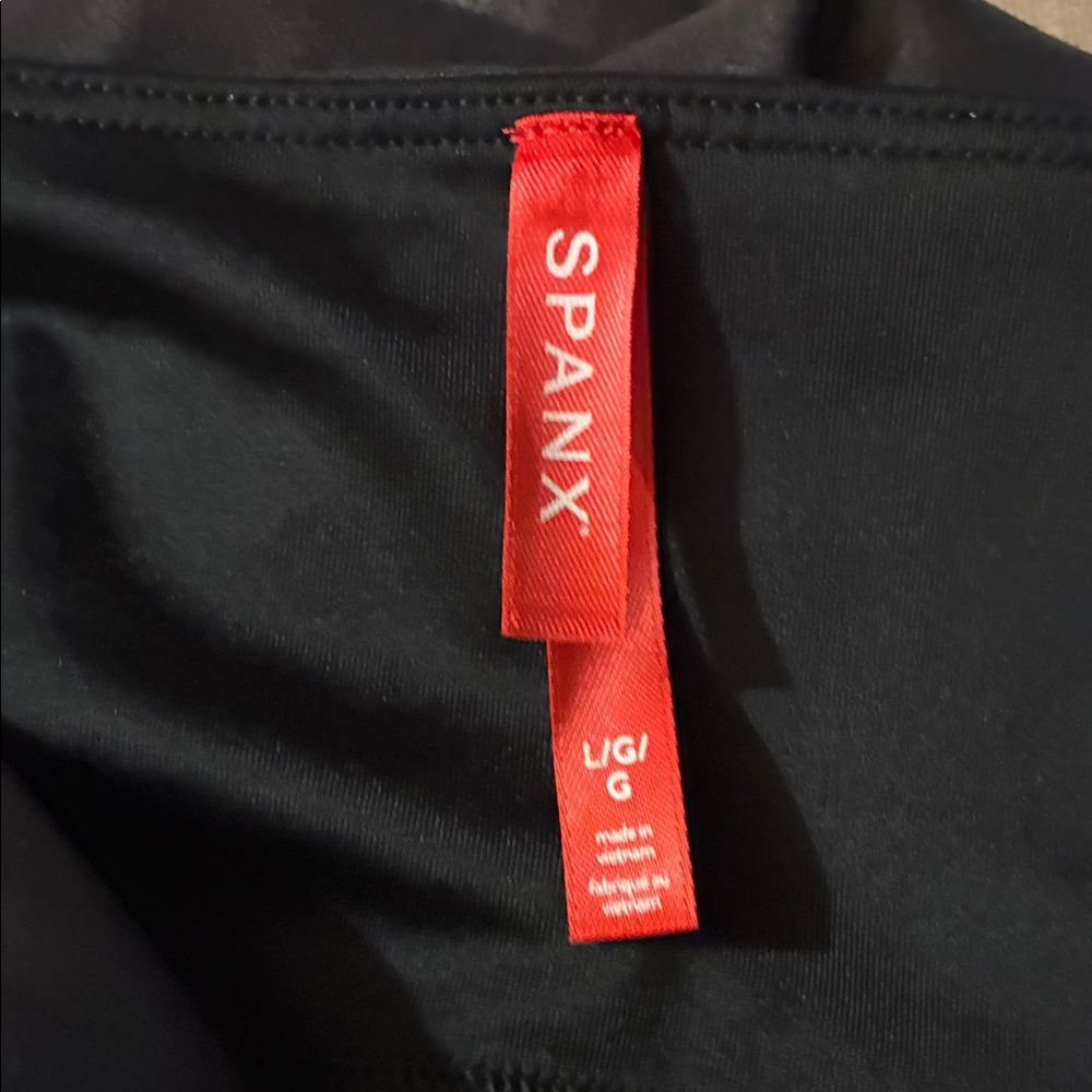 SPANX Black High-Waisted Leggings - Picture 3 of 4